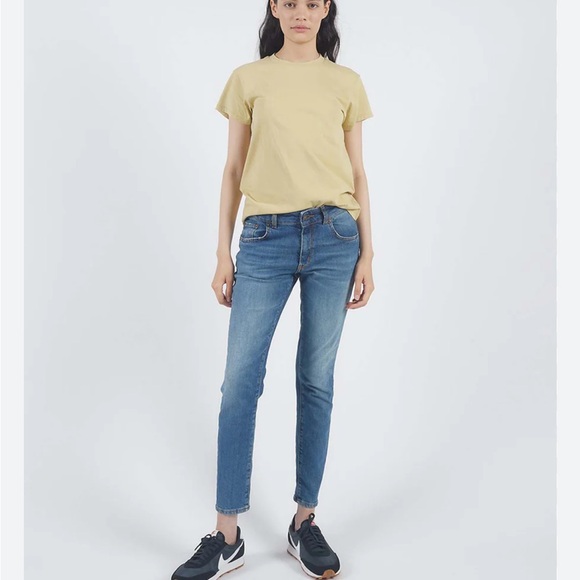 6397 Mini Skinny Jeans in Light Blue Fray Sz 31 - Picture 1 of 14